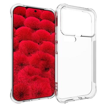 Silikonowe etui odporne na wstrząsy Xiaomi 17 Pro Max - Transparentny