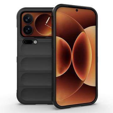 Xiaomi 17 Pro Etui z TPU Rugged - Czerń