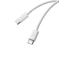 Kabel USB-C / USB-C w oplocie Xiaomi 3A - 1m, 60W - biały
