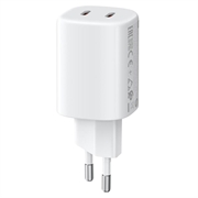 Ładowarka ścienna Xiaomi 45W Nano Turbo Charging - 2x USB-C - biała