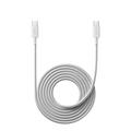 Kabel Xiaomi 6A USB-C / USB-C w oplocie - 2 m, 120W - biały
