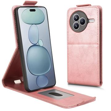 Xiaomi Civi 5 Pro Etui z klapką pionową i podstawką - różowe złoto