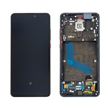 Xiaomi Mi 9T Panel Przedni & Wyświetlacz LCD - Czerń