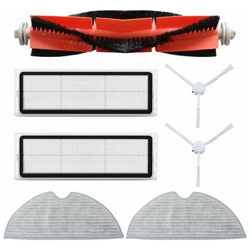 Zestaw wymiennych szczotek, filtrów i mopów do odkurzacza robota Xiaomi Mijia 1C - 7 szt.