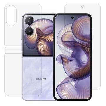 Xiaomi Mix Flip 2 Zestaw Osłon Full Cover - Przezroczysty