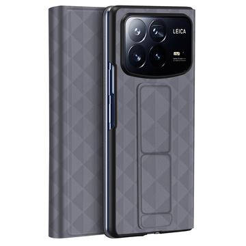 Xiaomi Mix Fold 4 Magnetyczne etui z klapką Dux Ducis Fitt - Szary