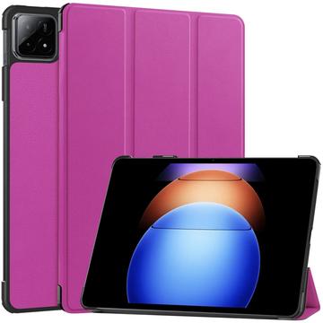 Xiaomi Pad 6S Pro 12.4 Inteligentne Etui Folio z Serii Tri-Fold - Fiolet