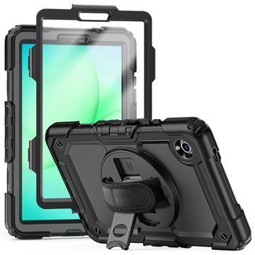 Samsung Galaxy Tab A9/A11 Etui hybrydowe Tech-Protect Solid360 z paskiem - czarne