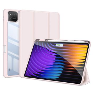 Xiaomi Pad 7/7 Pro Etui Smart Folio Tri-Fold Dux Ducis Toby - Jasny Róż