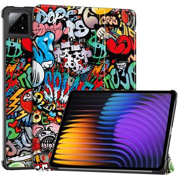 Xiaomi Pad 7/7 Pro Inteligentne Etui Folio z Serii Tri-Fold - Graffiti