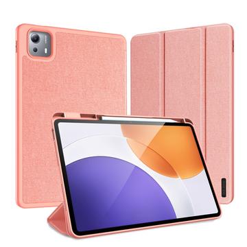Xiaomi Pad 7S Pro 12.5 Zamykane Etui Smart Tri-Fold Dux Ducis Domo - Róż