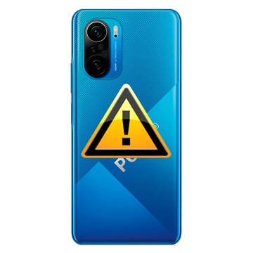 Naprawa Klapki Baterii Xiaomi Poco F3 - Błękit