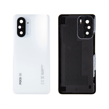 Xiaomi Poco F3 Klapka Baterii - Biel
