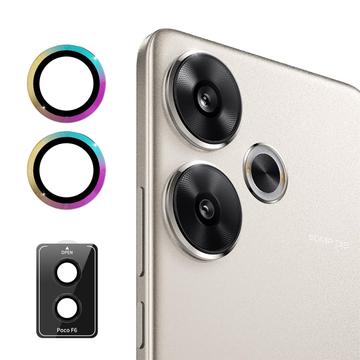 Xiaomi Redmi Turbo 3/Poco F6 Szkło Hartowane w Obiektywie Hat Prince - Kolorowy