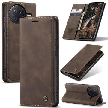 Xiaomi Poco F7 Ultra/F7 Pro Etui z Portfelem Caseme 013 - Kawa
