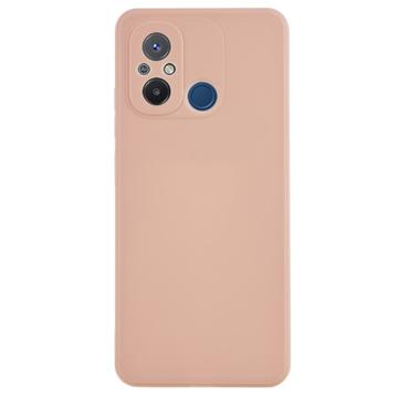 Xiaomi Redmi 12C Matowy Pokrowiec TPU Anti-Fingerprint - Róż