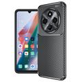 Xiaomi Redmi 14R/14C/Poco C75 Etui z TPU Beetle Włókno Węglowe - Czarne