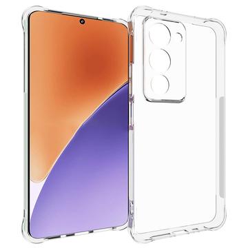 Silikonowe etui odporne na wstrząsy do Xiaomi Redmi 15 4G - Transparentny