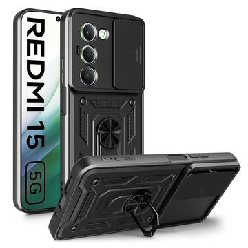 Xiaomi Redmi 15 5G/4G Tech-Protect CamShield Pro Etui - czarny