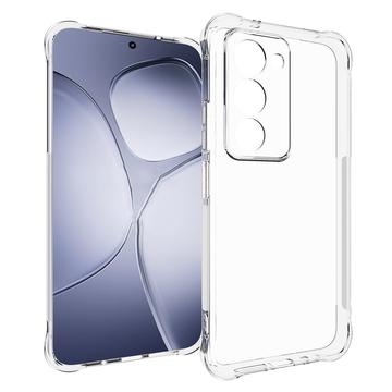 Silikonowe etui odporne na wstrząsy do Xiaomi Redmi 15 - Transparentny