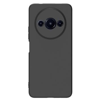 Xiaomi Redmi A3 Matowy Pokrowiec TPU Anti-Fingerprint - Czarne