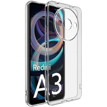 Xiaomi Redmi A3 Etui z TPU Imak z Serii Ux-5 - Przezroczyste