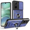 Xiaomi Redmi A5 4G/Poco C71 Hybrydowe Etui z Pierścieniem Obrotowym z Osłoną Aparatu