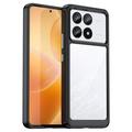 Xiaomi Redmi K70/K70 Pro/Poco F6 Pro Pokrowiec Anti-Shock Hybrid - Czarny
