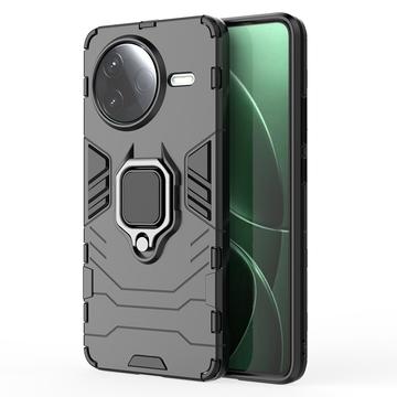 Xiaomi Redmi K80/Poco F7 Pro Hybrydowe Etui z Uchwytem Ring