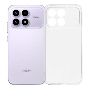 Antypoślizgowe etui TPU Xiaomi Redmi K90/Poco F8 Pro - przezroczyste
