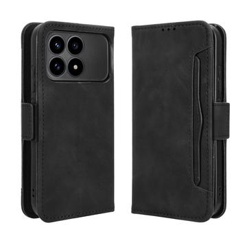 Etui portfelowe na karty Xiaomi Redmi K90/Poco F8 Pro - czarne