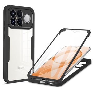 Xiaomi Redmi K90 Pro Max Etui z Serii 360 Protection - Czerń / Przezroczyste
