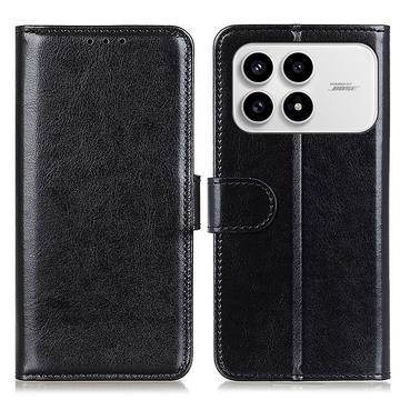 Xiaomi Redmi K90/Poco F8 Pro Etui portfelowe ze stojakiem - czarny