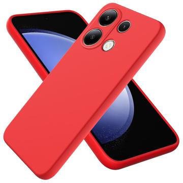 Xiaomi Redmi Note 13 Pro 4G/Poco M6 Pro Etui z Płynnego Silikonu - Czerwień