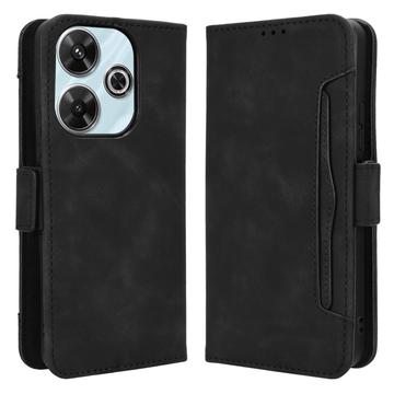 Xiaomi Redmi Note 13R/Redmi 13/Poco M6 4G Etui-Portfel Seria Cardholder - Czarne