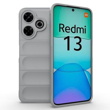 Xiaomi Redmi Note 13R/Redmi 13 5G Etui z TPU Rugged - Jasnoszary