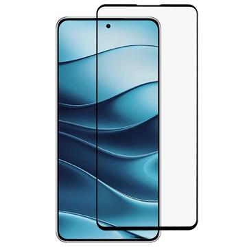 Osłona na Cały Wyświetlacz z Hartowanego Szkła Xiaomi Redmi Note 14 4G/5G - Czarna Krawędź