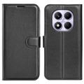 Xiaomi Redmi Note 14 Pro 4G Etui portfelowe z magnetycznym zamknięciem - Czerń