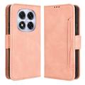 Xiaomi Redmi Note 14 Pro 5G/14 Pro+ 5G/Poco X7 Etui portfelowe na kartę