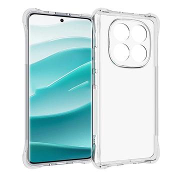 Xiaomi Redmi Note 14 Pro 5G/Poco X7 Wstrząsoodporne Etui z TPU - Przezroczyste