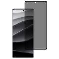Xiaomi Redmi Note 14 Pro+ 5G/13 Pro+ Pełne Zabezpieczenie Ekranu ze Szkła Hartowanego Privacy - Czarna Krawędź