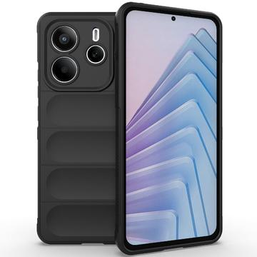 Xiaomi Redmi Note 14 5G Etui z TPU Rugged - Czerń