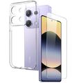 Xiaomi Redmi Note 14S Northjo 2-w-1 Zestaw Ochronny - Przezroczysty