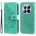Etui z Portfelem z Serii Mandala Xiaomi Redmi Note 15 Pro 5G - Zieleń