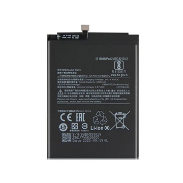 Xiaomi Redmi Note 9S Bateria BN55 - 5020mAh