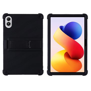 Xiaomi Redmi Pad 2 Pro Silikonowe etui z podpórką - czarny