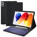 Etui z klawiaturą Bluetooth Xiaomi Redmi Pad 2 Pro/Poco Pad M1 Tech-Protect SmartCase Pen - czarne