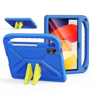 Xiaomi Redmi Pad SE Dux Ducis Puff Etui EVA odporne na wstrząsy dla dzieci z podstawką - niebieski