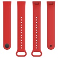 Miękki Silikonowy Pasek do Xiaomi Redmi Smart Band Pro - Czerwień