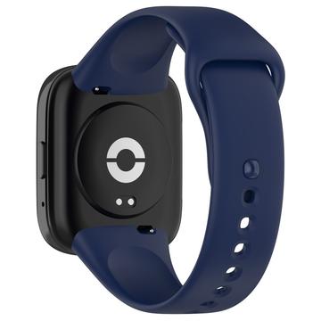 Miękki Silikonowy Pasek do Xiaomi Redmi Watch 3 Lite/3 Active - Ciemnoniebieski